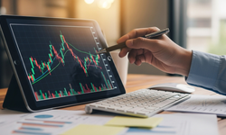 Piyasalarda gün ortası: Borsa geriledi, dolar 44,49 lira