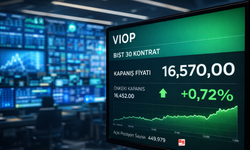VİOP'ta endeks kontratı güne yükselişle başladı