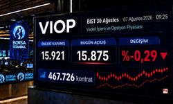 VİOP'ta endeks kontratı güne düşüşle başladı