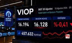 VİOP güne yüzde 0,41 düşüşle başladı