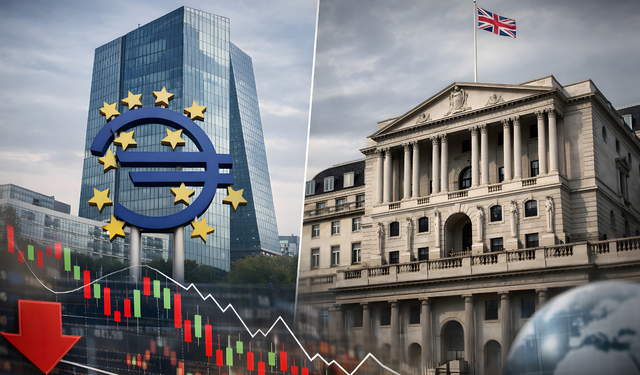 Avrupa'nın önde gelen merkez bankalarının faizleri sabit tutması bekleniyor