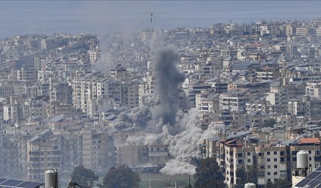 İsrail ordusu Beyrut'taki Dahiye bölgesine yeni saldırılarda bulundu