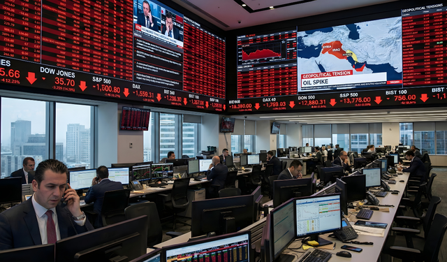 Jeopolitik Gerilim ve Petrol Fiyatları Küresel Piyasaları Baskılıyor