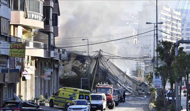 Lübnan'da son 1 haftada 700 bin kişi yerinden oldu