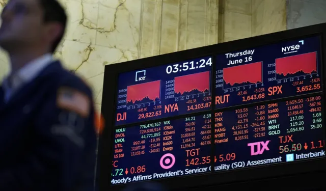 New York borsası haftaya düşüşle başladı