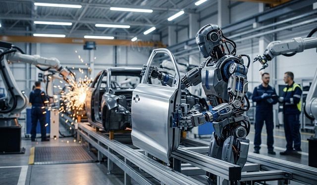 Bir Robot 11 Ayda 30 Bin BMW Üretti, Sıra Avrupa'da