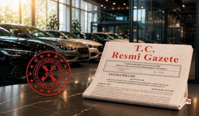 Binek otomobiller için asgari maktu vergi uygulaması geliyor