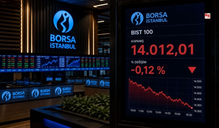 Borsa İstanbul günü düşüşle tamamladı