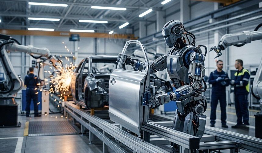 Bir Robot 11 Ayda 30 Bin BMW Üretti, Sıra Avrupa'da
