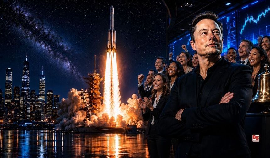 SpaceX hisseleri Nasdaq'ta işlem görmeye başladı