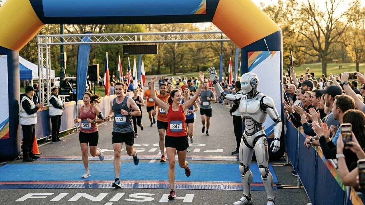 Boston'da 32.000 Koşucu Vardı — Bir de Robot