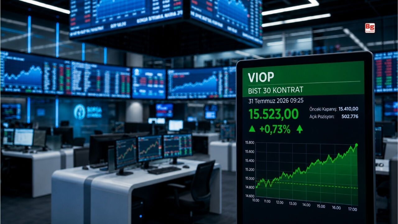 VİOP'ta endeks kontratı güne yükselişle başladı